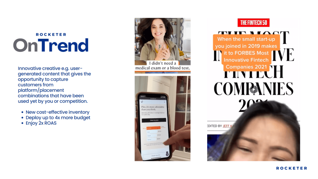 User-generated content creative examples